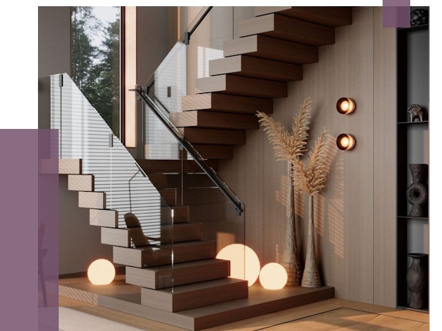 Изготовление и монтаж лестниц в Карабулаке от 87797 руб. | ПРОЛЁТ-Крб