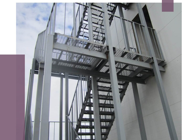 Монтаж пожарных лестниц в Карабулаке от 7850 руб.