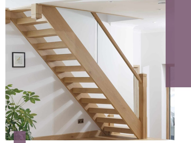 Изготовление деревянных лестниц под ключ в Карабулаке для дома