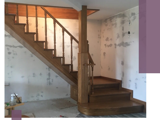 Ремонт деревянных лестниц в Карабулаке: быстро и качественно