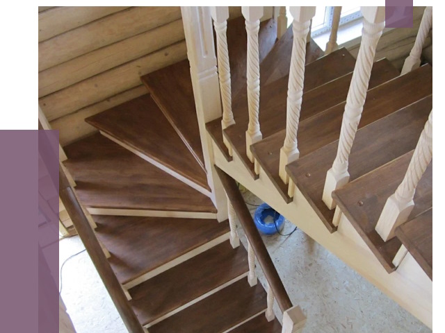 Реставрация деревянных лестниц в Карабулаке от 4338 руб.