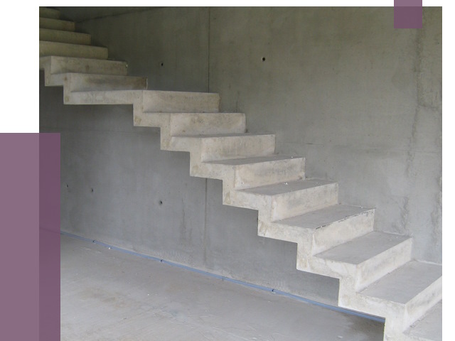 Бетонные лестницы в Карабулаке от 19109 руб. под ключ | ПРОЛЁТ-Крб