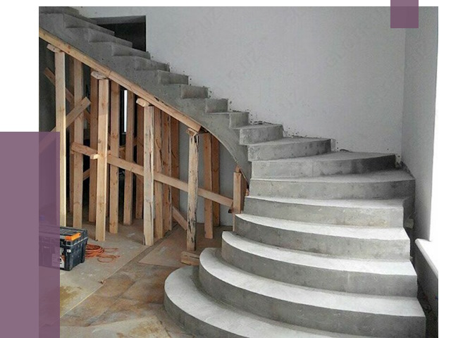 Изготовление бетонных лестниц под ключ в Карабулаке от 20142 руб. | ПРОЛЁТ-Крб