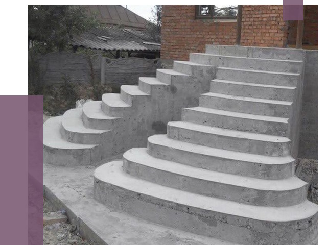 Монтаж бетонных лестниц в Карабулаке от 4338 руб. 