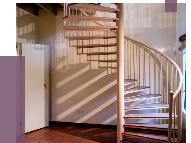 Изготовление винтовых лестниц на заказ в Карабулаке от 76951 руб. | ПРОЛЁТ-Крб