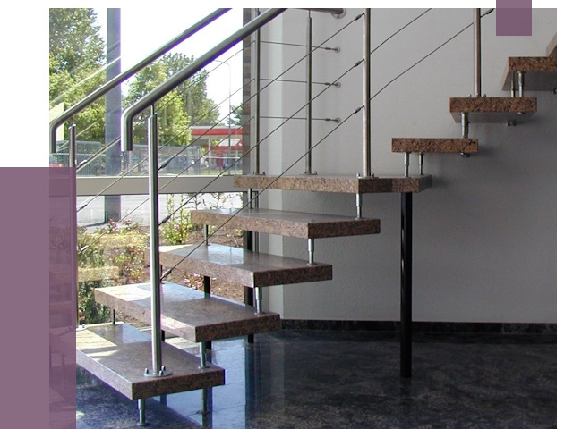 Лестницы на больцах в Карабулаке от 8057 руб. под ключ | ПРОЛЁТ-Крб