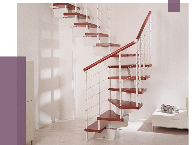 Изготовление лестниц на больцах в Карабулаке от 9813 руб. | ПРОЛЁТ-Крб