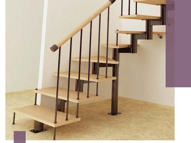 Монтаж лестниц на больцах в Карабулаке — быстро и надежно