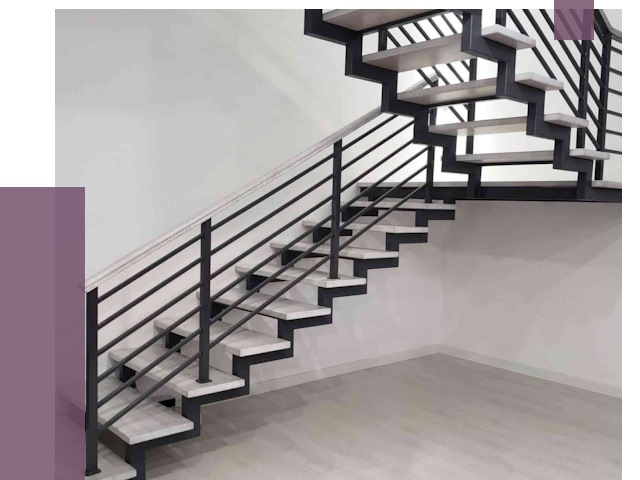 Лестницы на металлокаркасе под ключ в Карабулаке от 12911 руб. | ПРОЛЁТ-Крб