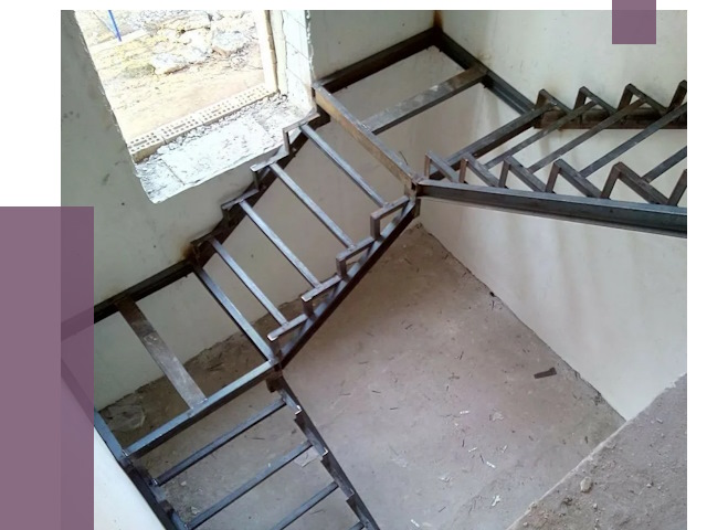 Монтаж лестниц на металлокаркасе в Карабулаке от 12911 руб. — ПРОЛЁТ-Крб