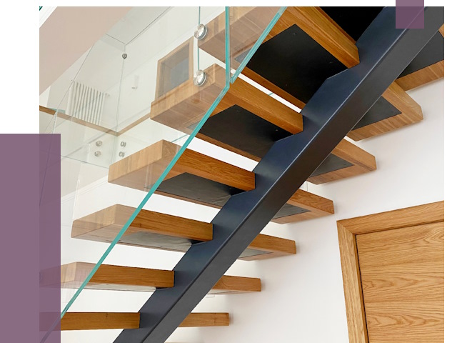 Лестницы на монокосоуре в Карабулаке от 19109 руб. под ключ | ПРОЛЁТ-Крб