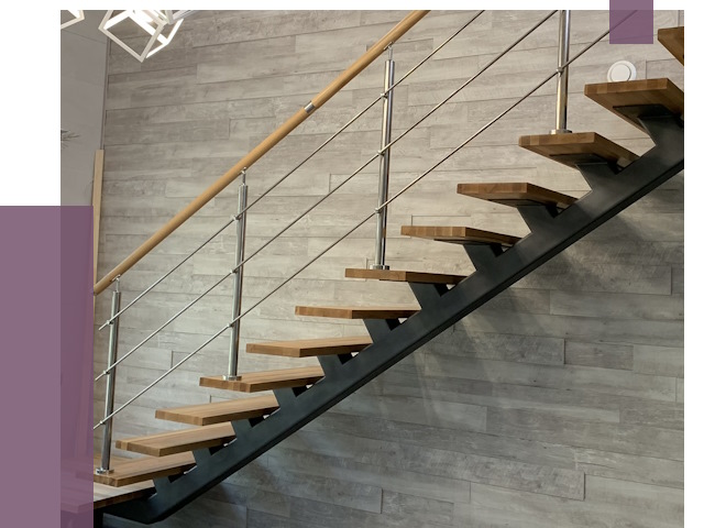 Изготовление лестниц на монокосоуре в Карабулаке от 76951 руб. 