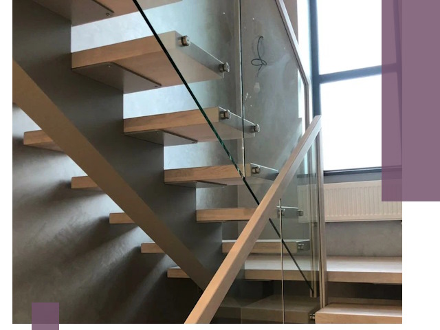 Изготовление лестниц на монокосоуре в Карабулаке с монтажом и гарантией