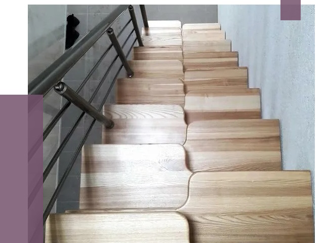 Лестницы гусиный шаг в Карабулаке от 13169 руб. под ключ | ПРОЛЁТ-Крб