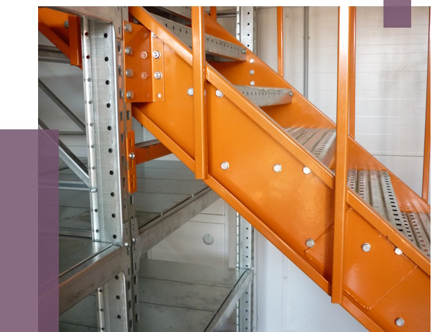 Лестницы для склада в Карабулаке от 77468 руб. — решения | ПРОЛЁТ-Крб