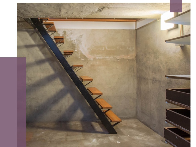 Лестницы в подвал в Карабулаке от 13273 руб. — монтаж | ПРОЛЁТ-Крб