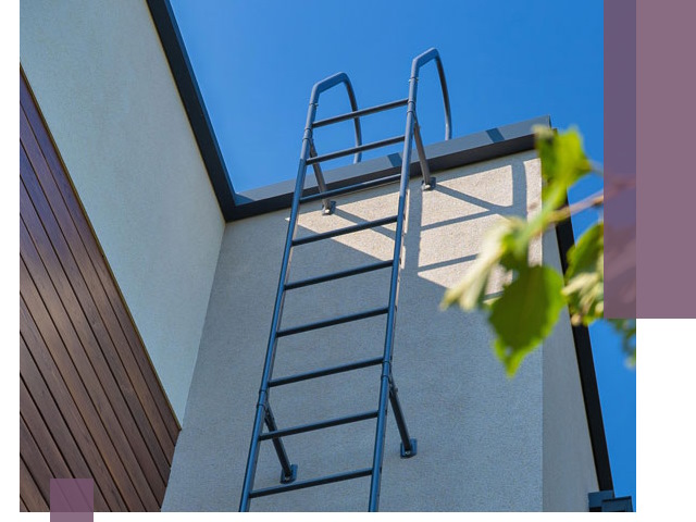 Лестницы на крышу в Карабулаке — изготовление, монтаж, демонтаж
