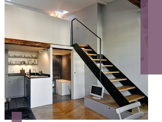 Лестницы на антресоль под ключ в Карабулаке — изготовление и монтаж