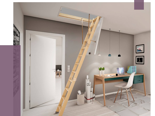 Чердачные лестницы в Карабулаке — от 14719 руб. | ПРОЛЁТ-Крб