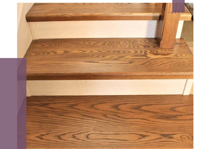 Буковые лестницы под ключ в Карабулаке от 12653 руб. 