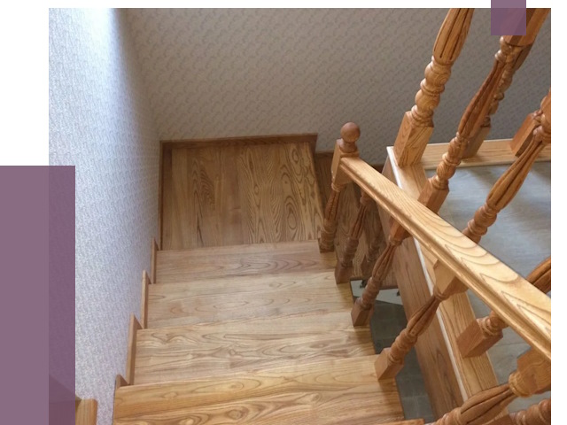 Сосновые лестницы в Карабулаке под ключ от 8160 руб.  | ПРОЛЁТ-Крб