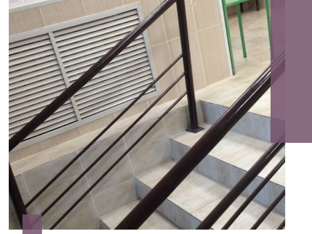 Изготовление перил из металла под ключ в Карабулаке