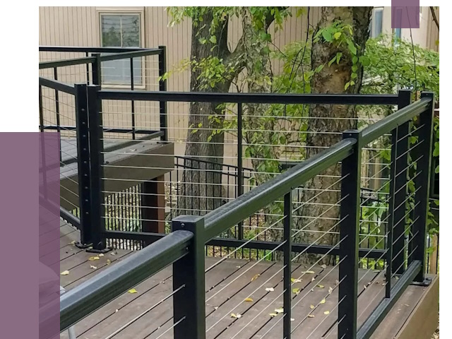 Уличные перила в Карабулаке от 7024 руб. — монтаж и изготовление | ПРОЛЁТ-Крб