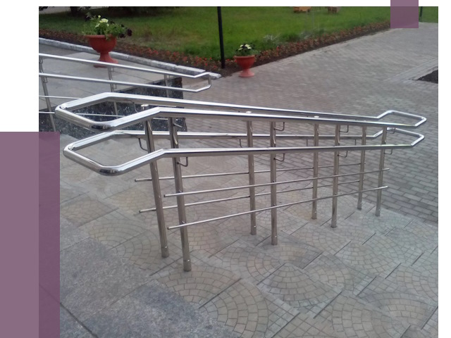 Перила для инвалидов в Карабулаке от 7664 руб. под ключ | ПРОЛЁТ-Крб