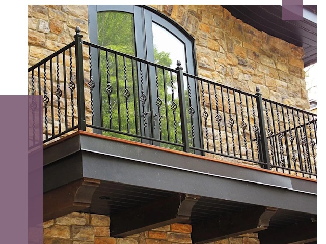 Балконные ограждения в Карабулаке от 8108 руб. — купить | ПРОЛЁТ-Крб
