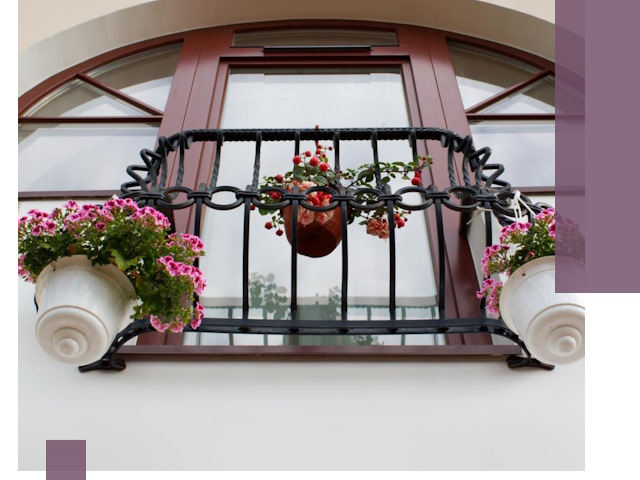 Изготовление и монтаж французских балконов в Карабулаке