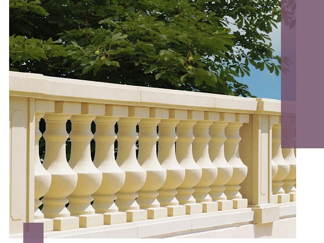 Установка балюстрады в Карабулаке: изготовление и монтаж под ключ