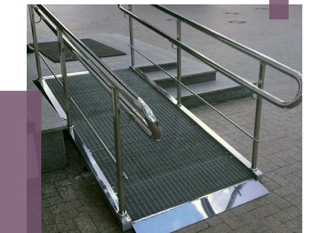 Монтаж пандусов для инвалидов в Карабулаке от 8697 руб. под ключ | ПРОЛЁТ-Крб