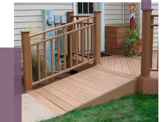 Пандус на крыльцо в Карабулаке под ключ от 7850 руб. 