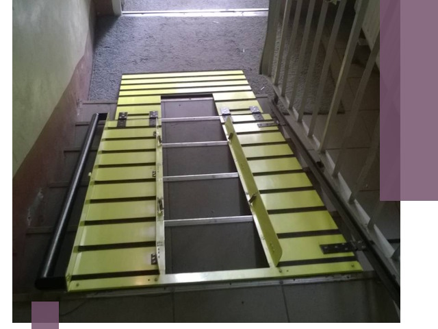 Профессиональный монтаж пандуса в подъезд в Карабулаке