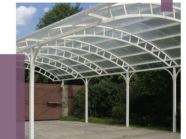 Изготовление навесов в Карабулаке от 14977 руб. за м² — ПРОЛЁТ-Крб