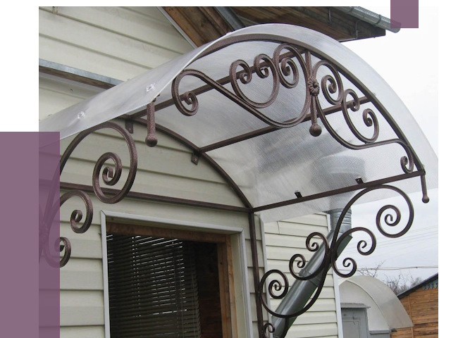 Изготовление козырьков в Карабулаке от 7437 руб. — заказать | ПРОЛЁТ-Крб