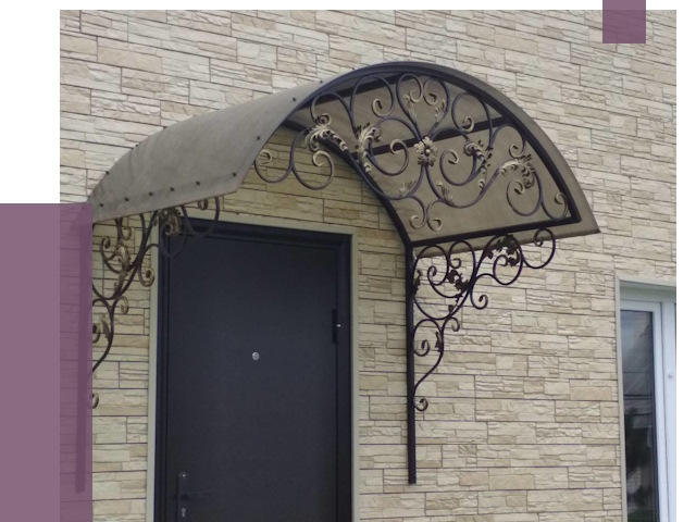 Ремонт козырьков в Карабулаке от 7489 руб.  | ПРОЛЁТ-Крб