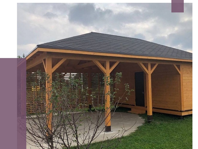 Навесы под ключ в Карабулаке от 48805 руб.  | ПРОЛЁТ-Крб