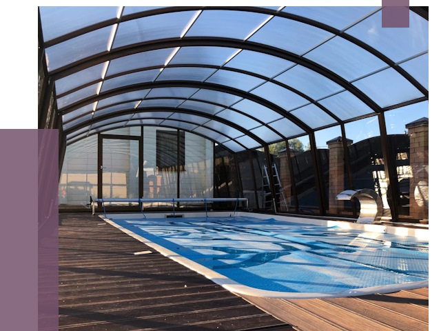 Навесы для бассейна в Карабулаке от 16940 руб. под ключ | ПРОЛЁТ-Крб