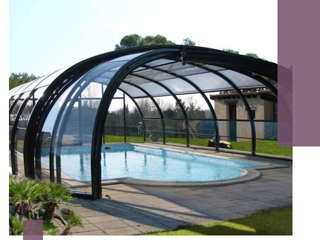 Навесы для бассейна в Карабулаке: изготовление и монтаж под ключ