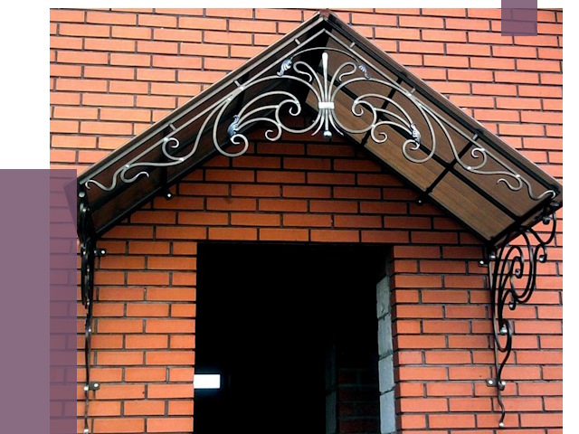 Металлические козырьки в Карабулаке от 10794 руб. 