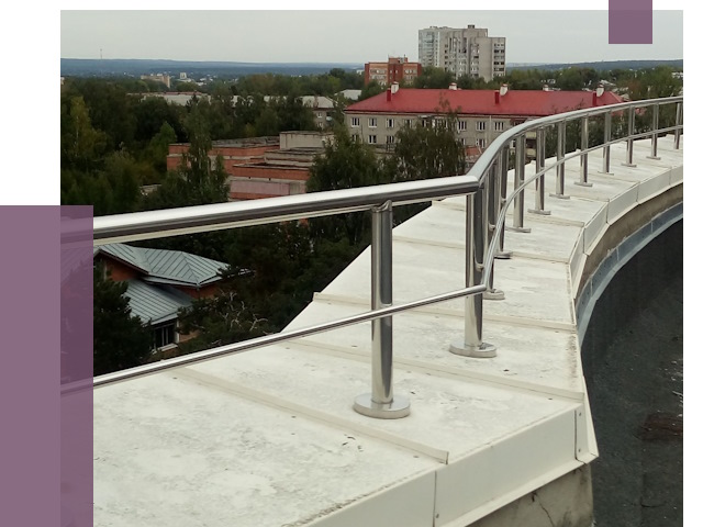 Парапеты и ограждения кровли в Карабулаке от 5010 руб. 