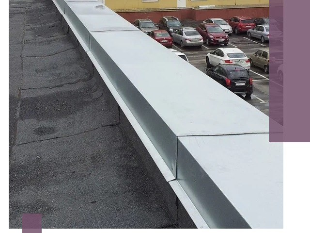 Изготовление парапетов из металла и нержавейки в Карабулаке