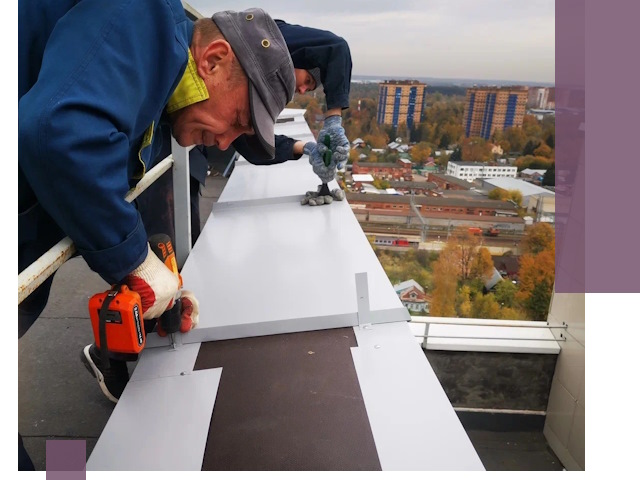 Монтаж парапетов в Карабулаке — установка прочных металлических ограждений