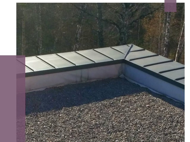 Металлические парапеты в Карабулаке от 4338 руб. под ключ | ПРОЛЁТ-Крб