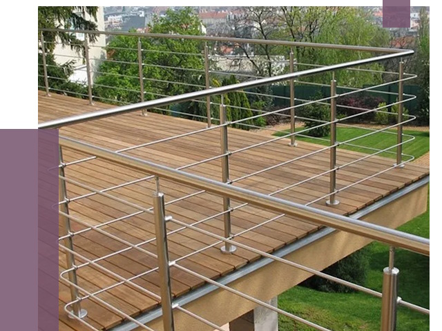 Алюминиевые парапеты в Карабулаке под ключ от 7850 руб. 