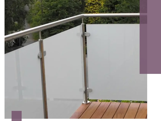 Алюминиевые парапеты для балконов и террас в Карабулаке