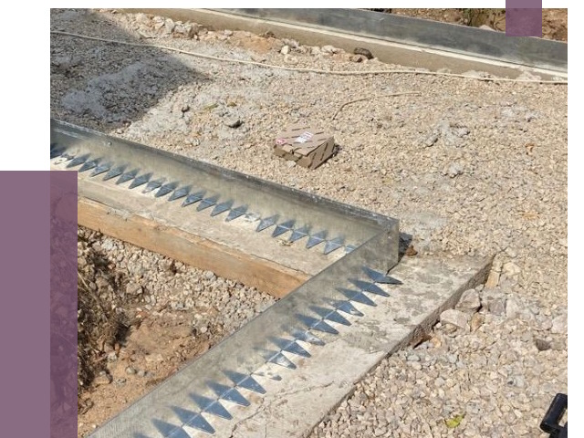 Нержавеющие бордюры в Карабулаке от 4855 руб. под ключ | ПРОЛЁТ-Крб