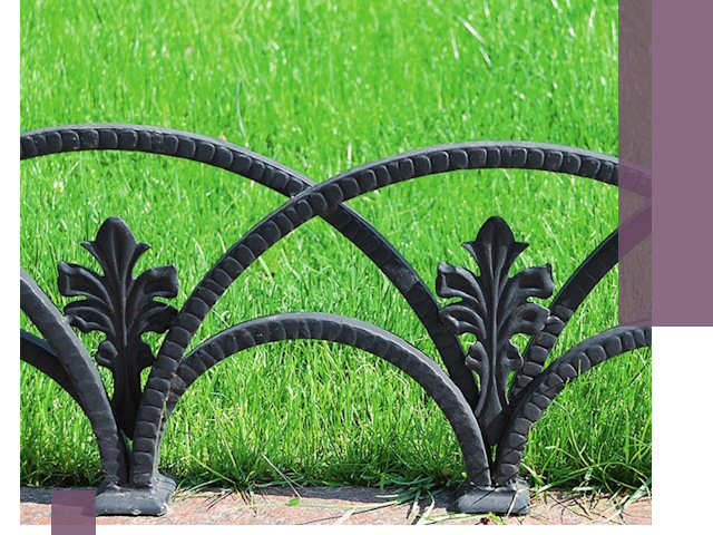 Декоративные металлические бордюры под ключ в Карабулаке