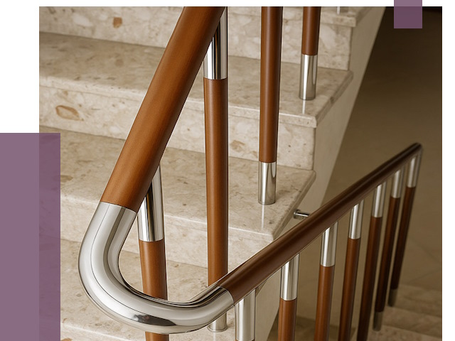 Монтаж поручней в Карабулаке от 9813 руб. монтаж под ключ | ПРОЛЁТ-Крб